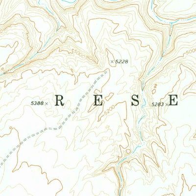 United States Geological Survey Chaiyahi Rim SW, AZ (1970, 24000-Scale) digital map