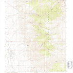 United States Geological Survey Chalfant Valley, CA (1987, 24000-Scale) digital map