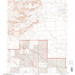 United States Geological Survey Chalk Bluffs East, CO (1997, 24000-Scale) digital map