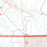 United States Geological Survey Chalk Bluffs East, CO (1997, 24000-Scale) digital map