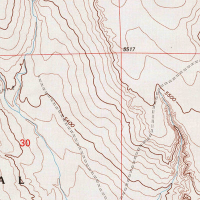 United States Geological Survey Chalk Bluffs East, CO (1997, 24000-Scale) digital map