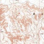 United States Geological Survey Chalk Bluffs West, CO-WY (1997, 24000-Scale) digital map