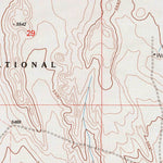 United States Geological Survey Chalk Bluffs West, CO-WY (1997, 24000-Scale) digital map