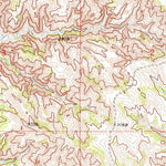 United States Geological Survey Chalk Butte, MT (1971, 24000-Scale) digital map