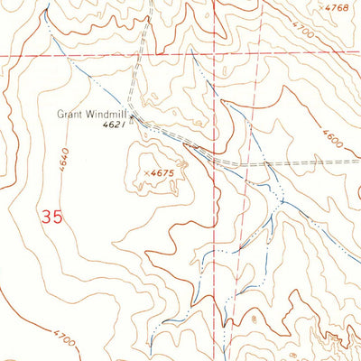 United States Geological Survey Chalk Buttes, NE (1963, 24000-Scale) digital map