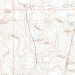 United States Geological Survey Chalk Buttes NE, NE (1983, 24000-Scale) digital map