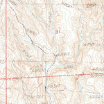 United States Geological Survey Chalk Buttes NE, NE (1983, 24000-Scale) digital map