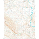 United States Geological Survey Chalk Buttes, WY (1949, 24000-Scale) digital map