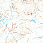 United States Geological Survey Chalk Buttes, WY (1949, 24000-Scale) digital map