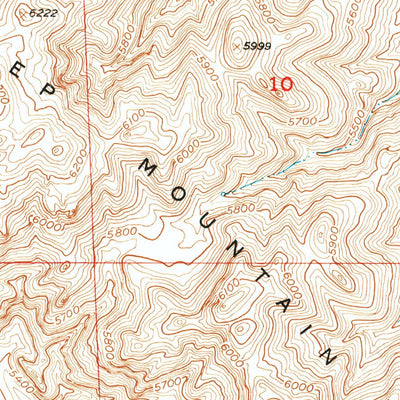 United States Geological Survey Chalk Buttes, WY (1949, 24000-Scale) digital map