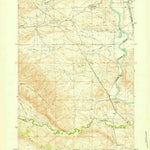United States Geological Survey Chalk Buttes, WY (1950, 24000-Scale) digital map