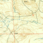 United States Geological Survey Chalk Buttes, WY (1950, 24000-Scale) digital map