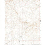 United States Geological Survey Chalk Hills, WY (1959, 24000-Scale) digital map