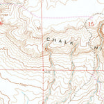 United States Geological Survey Chalk Hills, WY (1959, 24000-Scale) digital map