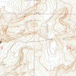 United States Geological Survey Chalk Hills, WY (1959, 24000-Scale) digital map
