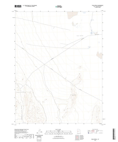 United States Geological Survey Chalk Knolls, UT (2023, 24000-Scale) digital map