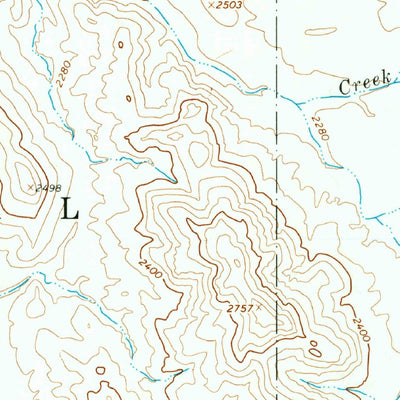 United States Geological Survey Chalk Mountain, AZ (1967, 24000-Scale) digital map
