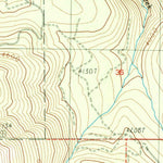 United States Geological Survey Chalk Mountain, CA (1990, 24000-Scale) digital map