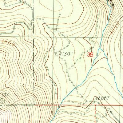 United States Geological Survey Chalk Mountain, CA (1990, 24000-Scale) digital map