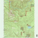 United States Geological Survey Chalk Mountain, CA (1998, 24000-Scale) digital map