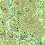 United States Geological Survey Chalk Mountain, CA (1998, 24000-Scale) digital map