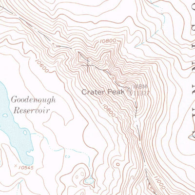 United States Geological Survey Chalk Mountain, CO (1961, 24000-Scale) digital map
