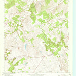 United States Geological Survey Chalk Mountain, TX (1966, 24000-Scale) digital map