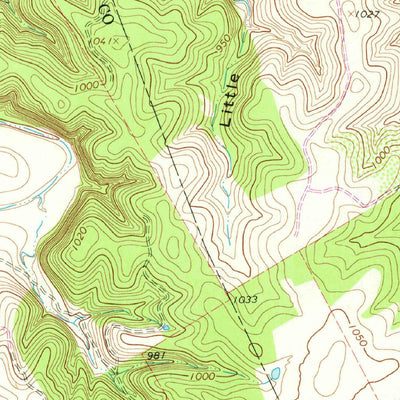 United States Geological Survey Chalk Mountain, TX (1966, 24000-Scale) digital map