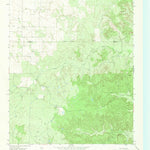 United States Geological Survey Chalk SW, TX (1966, 24000-Scale) digital map