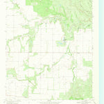 United States Geological Survey Chalk, TX (1968, 24000-Scale) digital map