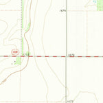 United States Geological Survey Chalk, TX (1968, 24000-Scale) digital map