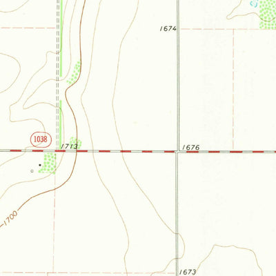 United States Geological Survey Chalk, TX (1968, 24000-Scale) digital map