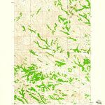 United States Geological Survey Chalky Point, MT (1958, 24000-Scale) digital map