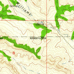United States Geological Survey Chalky Point, MT (1958, 24000-Scale) digital map