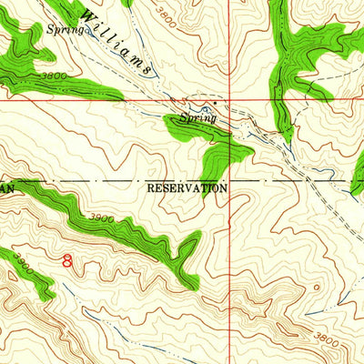 United States Geological Survey Chalky Point, MT (1958, 24000-Scale) digital map