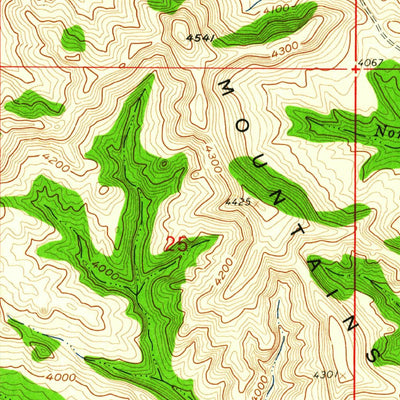 United States Geological Survey Chalky Point, MT (1958, 24000-Scale) digital map