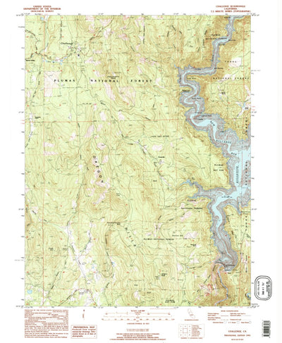 United States Geological Survey Challenge, CA (1995, 24000-Scale) digital map