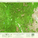 United States Geological Survey Challis, ID (1960, 250000-Scale) digital map