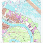 United States Geological Survey Chalmette, LA (1967, 24000-Scale) digital map