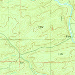 United States Geological Survey Chalybeate Mountain East, AR (1975, 24000-Scale) digital map