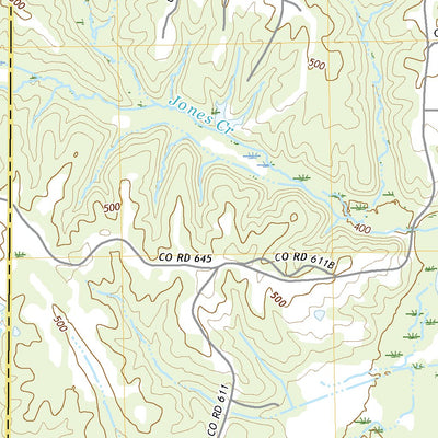 United States Geological Survey Chalybeate, MS (2020, 24000-Scale) digital map