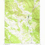 United States Geological Survey Chama, NM-CO (1955, 62500-Scale) digital map