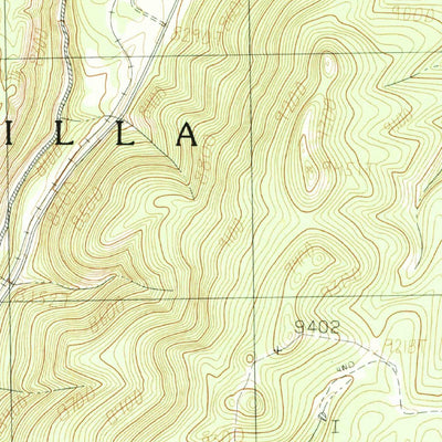 United States Geological Survey Chama, NM-CO (1983, 24000-Scale) digital map