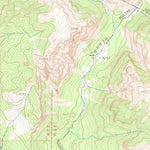 United States Geological Survey Chama Peak, CO (1957, 62500-Scale) digital map