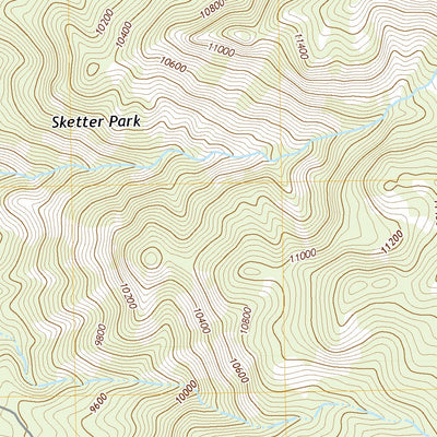 United States Geological Survey Chama Peak, CO (2022, 24000-Scale) digital map