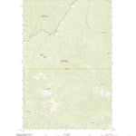 United States Geological Survey Chamberlain Mountain, ID (2020, 24000-Scale) digital map