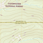 United States Geological Survey Chamberlain Mountain, ID (2020, 24000-Scale) digital map