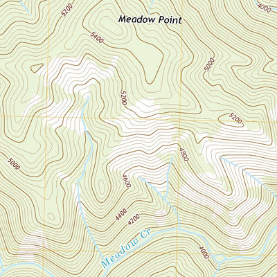 United States Geological Survey Chamberlain Mountain, ID (2020, 24000-Scale) digital map