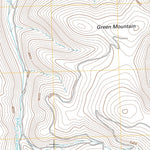 United States Geological Survey Chamberlain Mountain, MT (2011, 24000-Scale) digital map