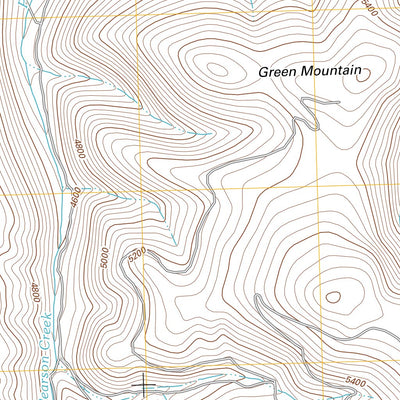 United States Geological Survey Chamberlain Mountain, MT (2011, 24000-Scale) digital map